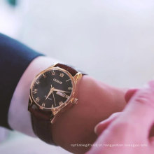 Top luxo marca OYALIE feminino relógio mecânico moda couro genuíno movimento automático relógio relogio feminino relógio